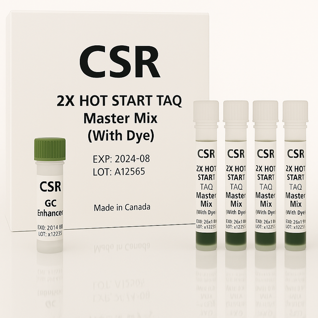CSR 2X Hot Start Taq Master Mix (with Dye)