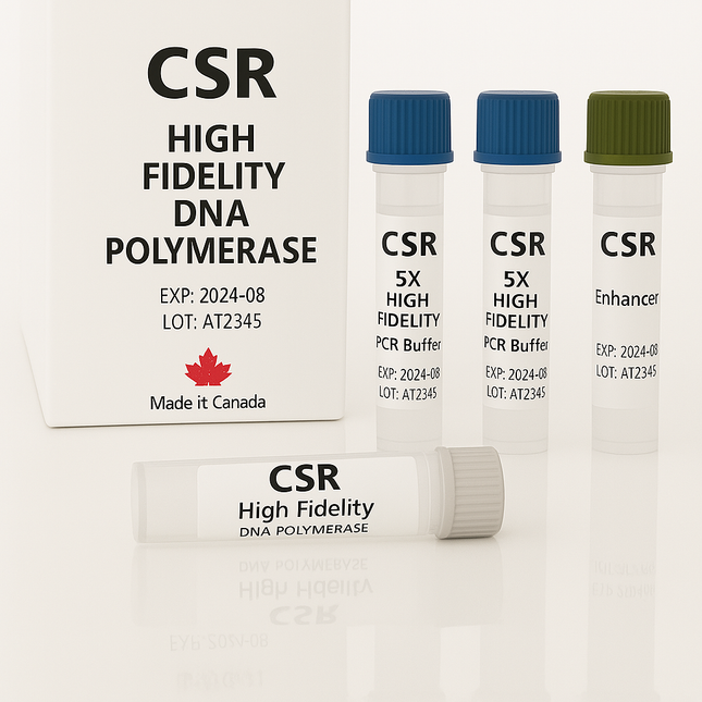 CSR High Fidelity DNA Polymerase, with 5X High Fidelity PCR Buffer (no dNTPs)